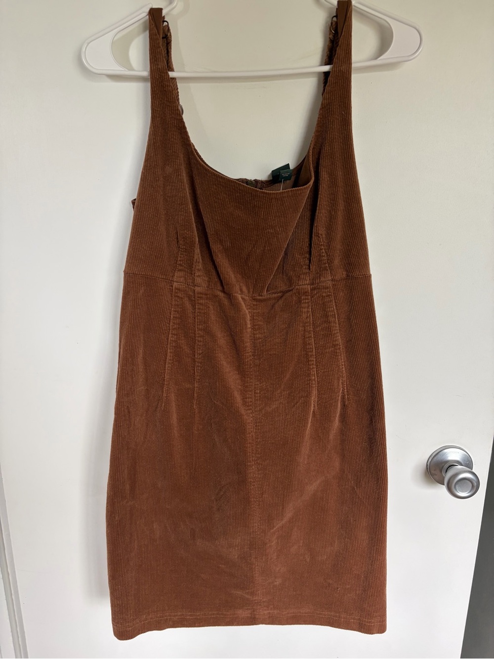 wild fable Brown Corduroy Shift Mini Dress